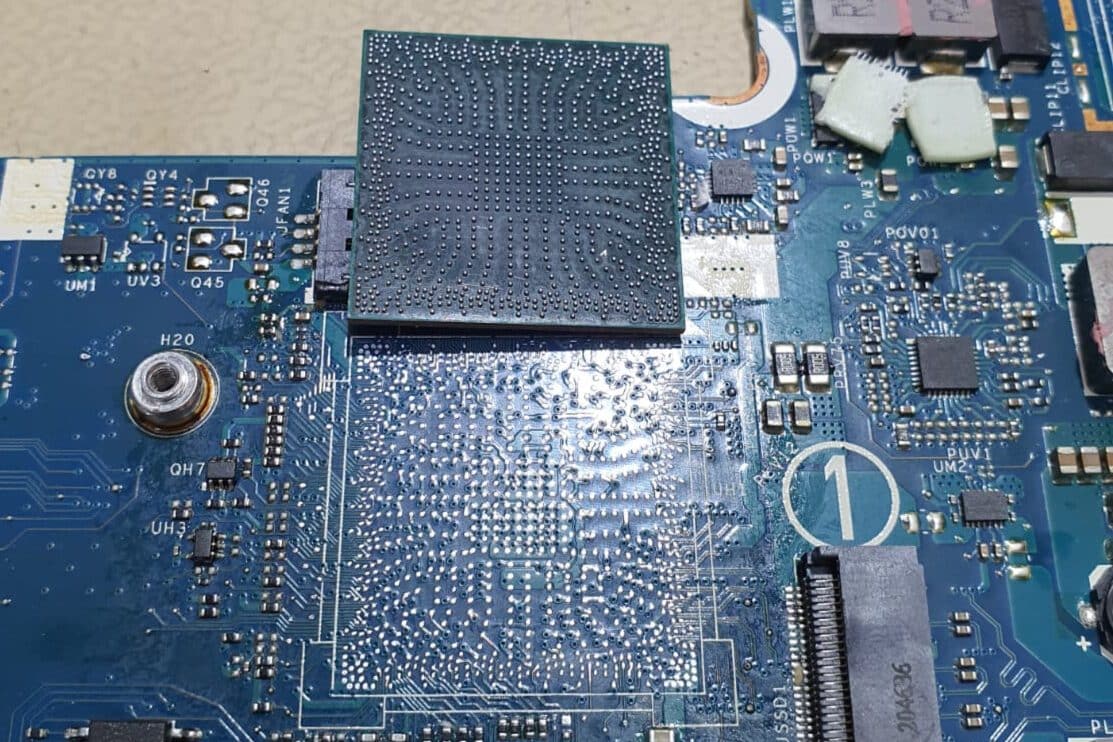 inlocuire PCH, inlocuire procesor , inlocuire cip grafic, inlocuire GPU